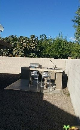 Built in BBQ