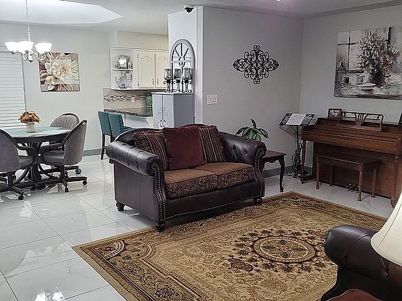 Open floorplan