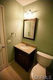 Newly renovated powder room
