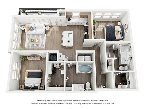 Floor plan B2a