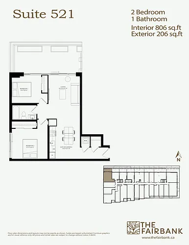 Floor plan 521