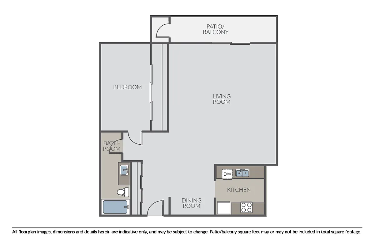 Floor plan Plan 1C