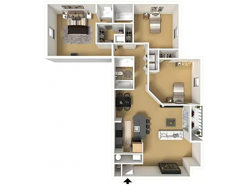 Floor plan Oak