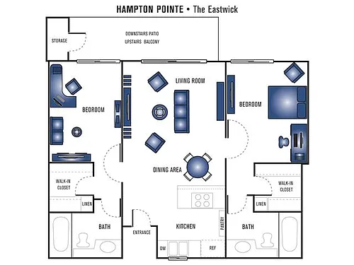 Floor plan Eastwick