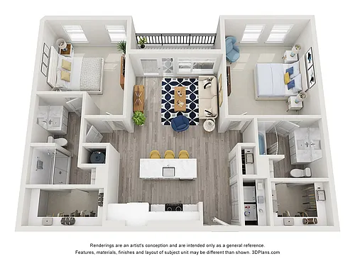 Floor plan B3
