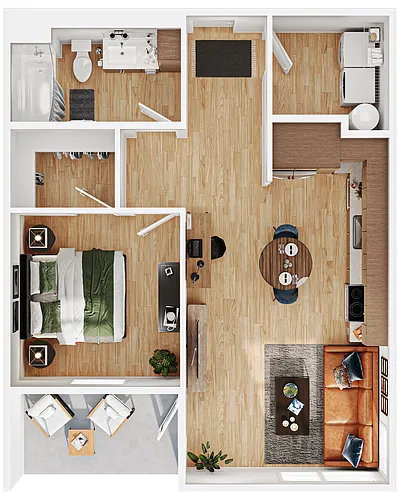 Floor plan A1