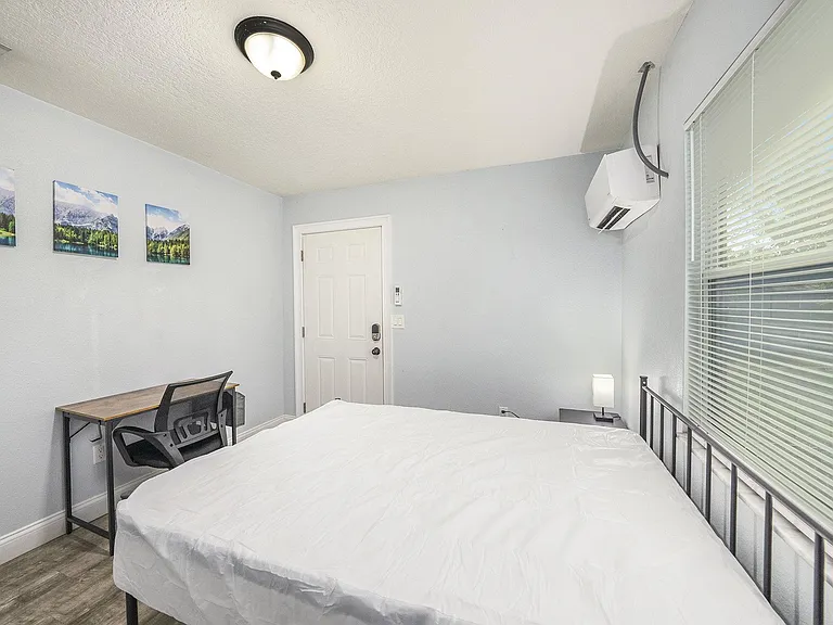 Bedroom 1 with it's own private A/C