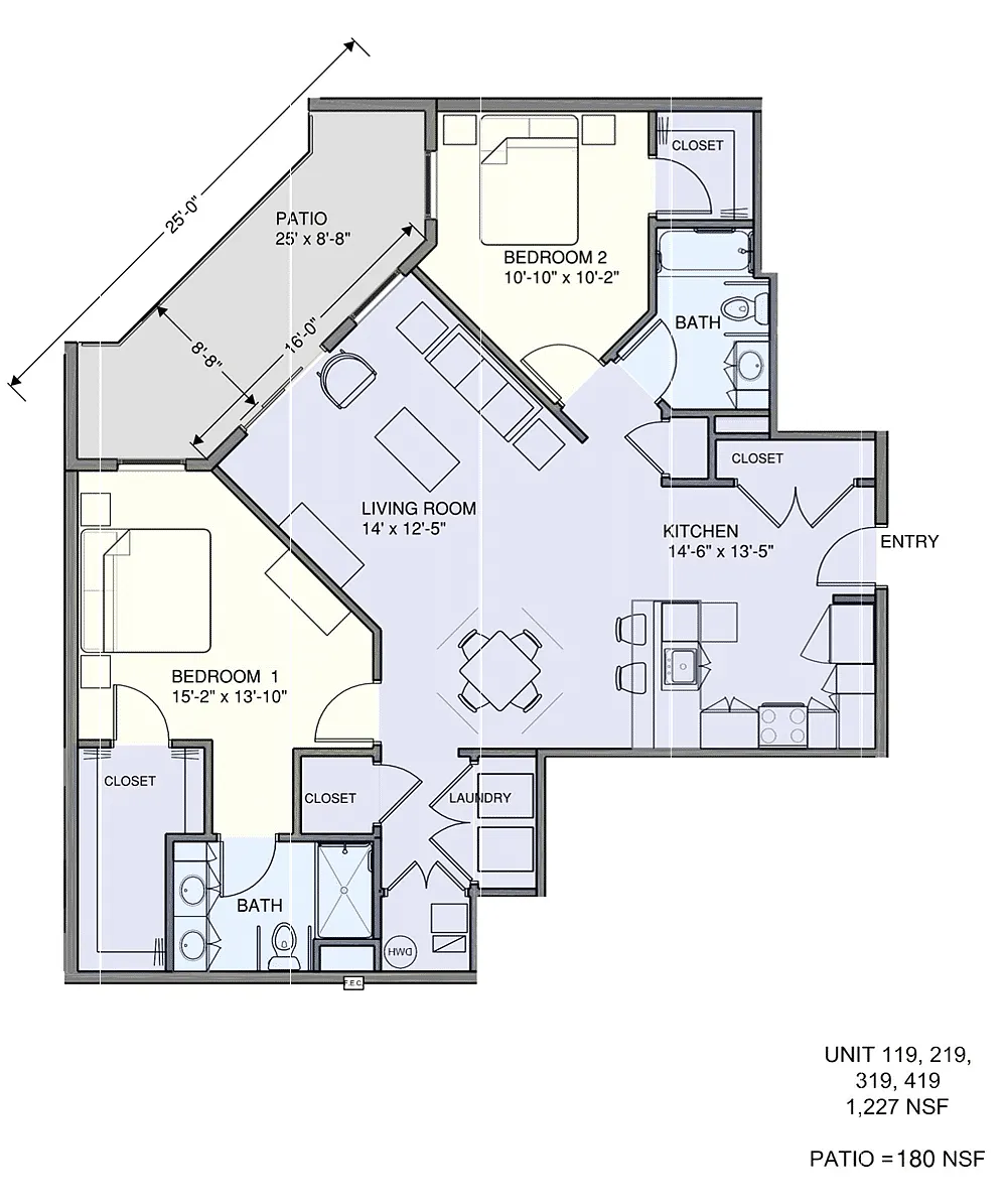 Floor plan 319