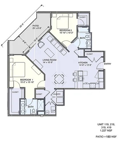 Floor plan 319