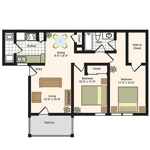 Floor plan B1
