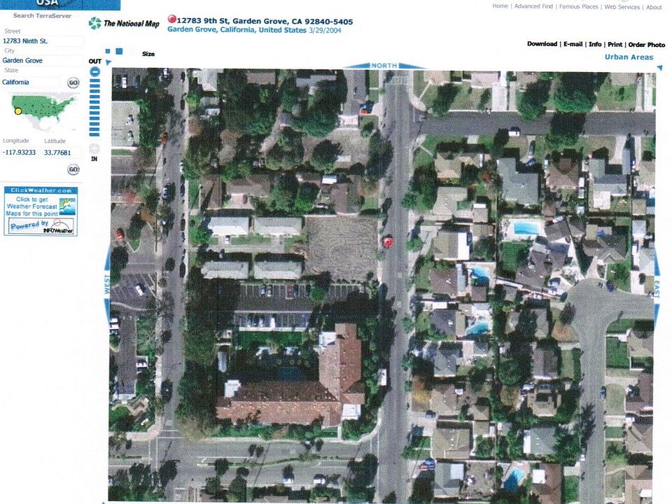 Satallite Pictur4e of Vacant Land