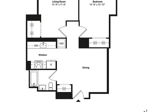 3rd image of 55 Willoughby St #3C