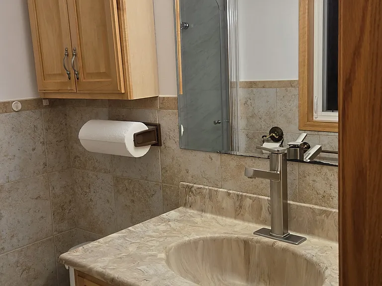 Master bathroom sink