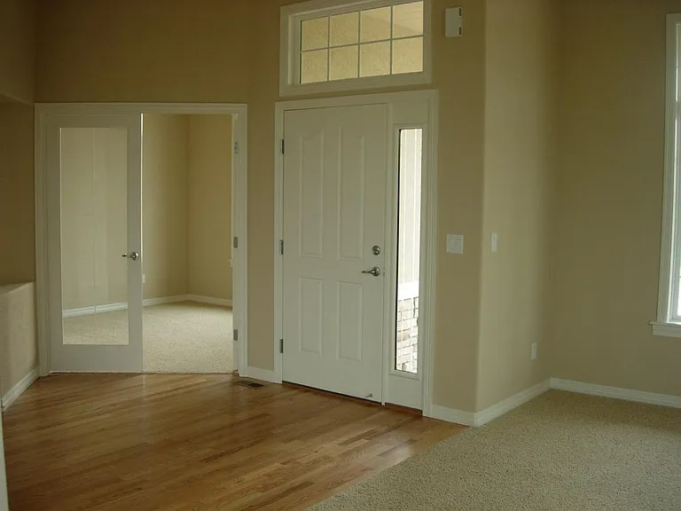 front entry and den