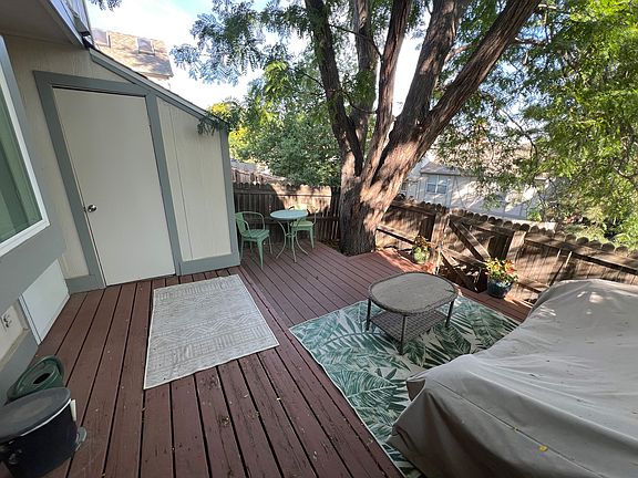 large private patio space