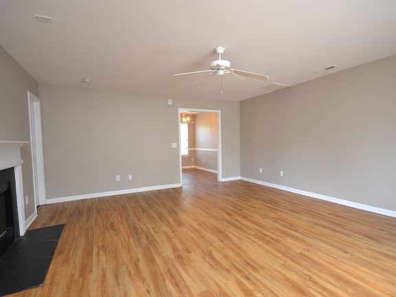 Family room opens to breakfast nook/kitchen