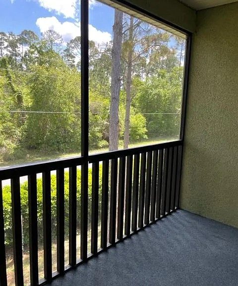 Screened in patio