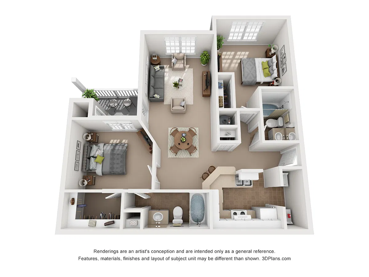 Floor plan The Hampton