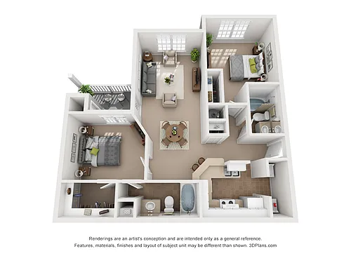 Floor plan The Hampton