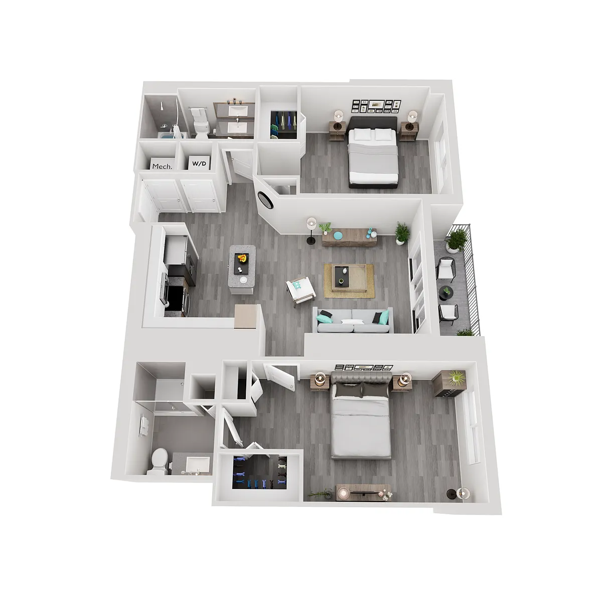 Floor plan B4