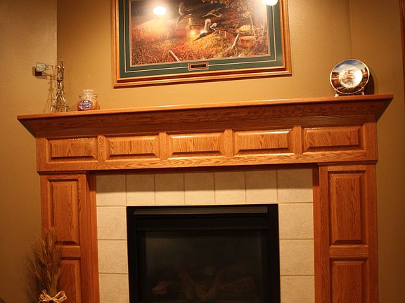Basement Fireplace