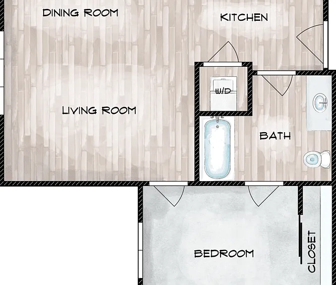 A2 Floorplan Diagram