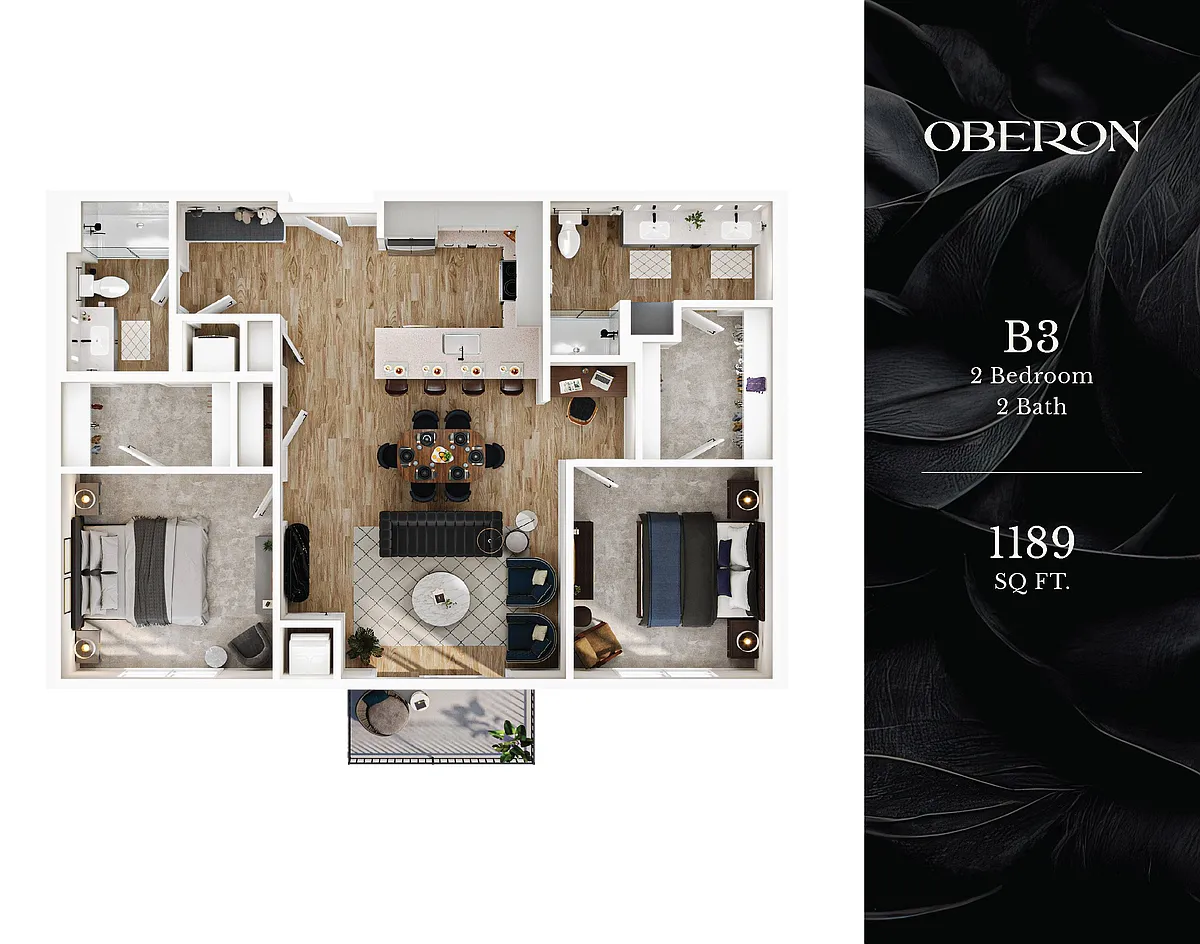 Floor plan B3