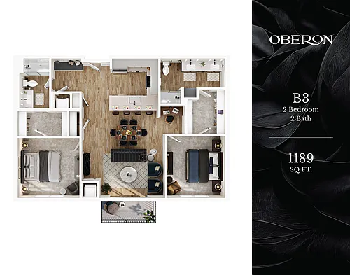 Floor plan B3