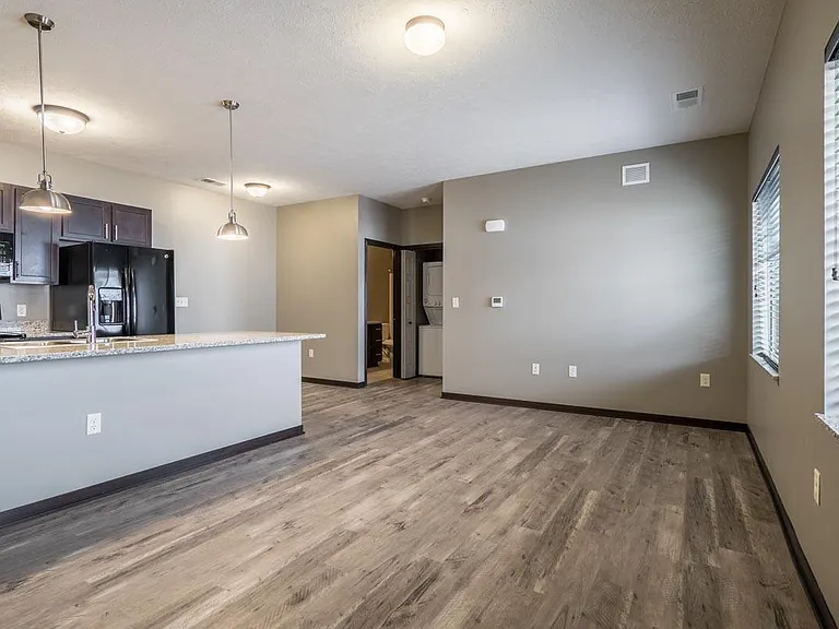 Sleek finishes, durable flooring, and an open layout make it easy to design a space that fits your lifestyle.