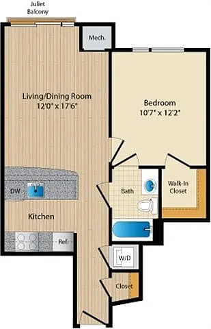 Floor plan Style B5
