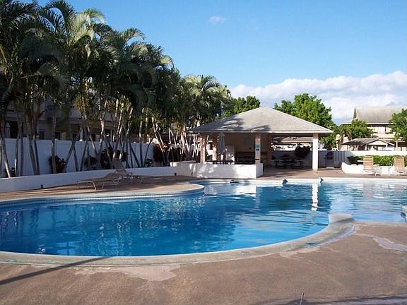 Pool in recreation area
