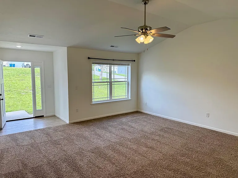 great room and front of house