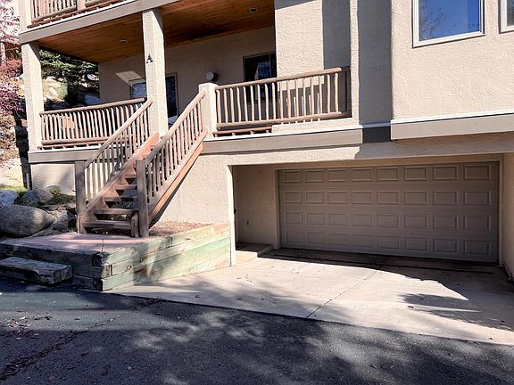 Exterior, private garage