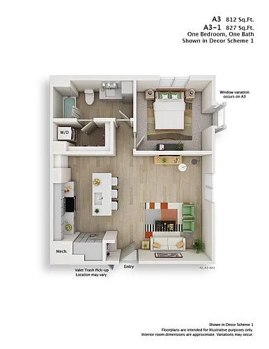 Floor plan A3