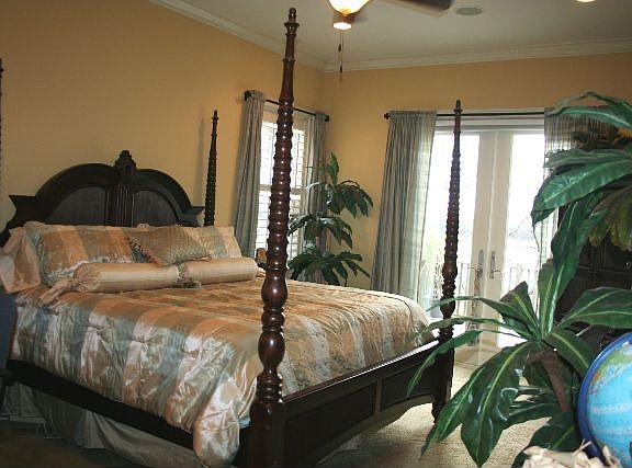 Master Bedroom with private deck
