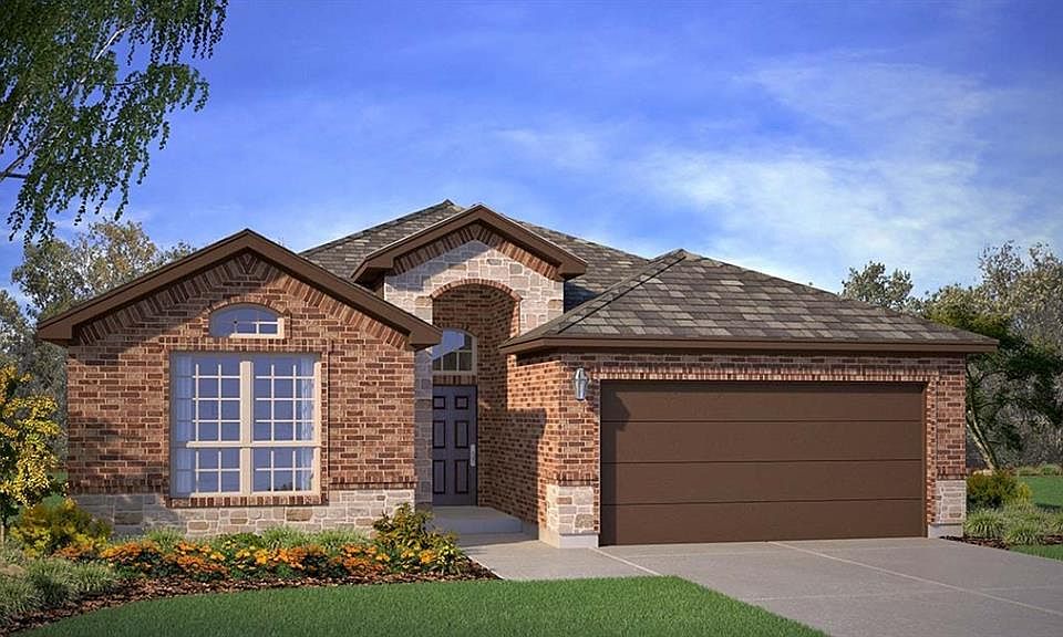 D.R. Horton Portales Floorplan, Elevation D. All photos shown here may not depict the specified home & features included are for illustration purposes only