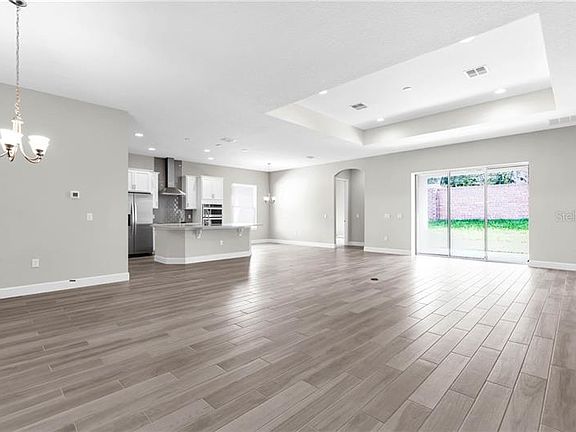 Great room photo from finished model