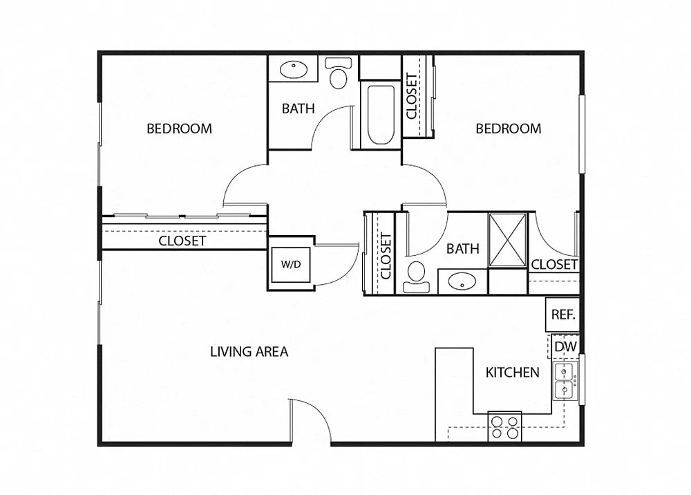 Floor plan Excalibur