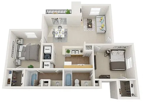 Floor plan Rio Grande