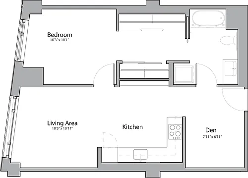 Floor plan R