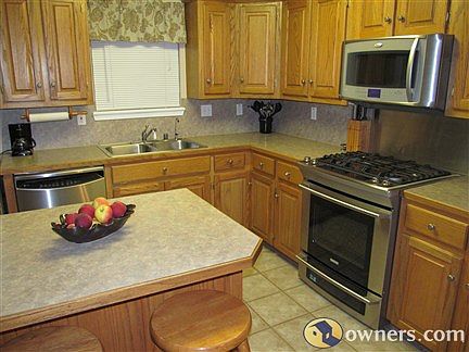 Kitchen with Top of Line Appliances