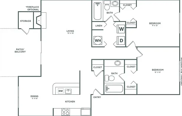 Oak | 2 x 2 | 1048 sq ft Oak | 2 x 2 | 1048 sq ft