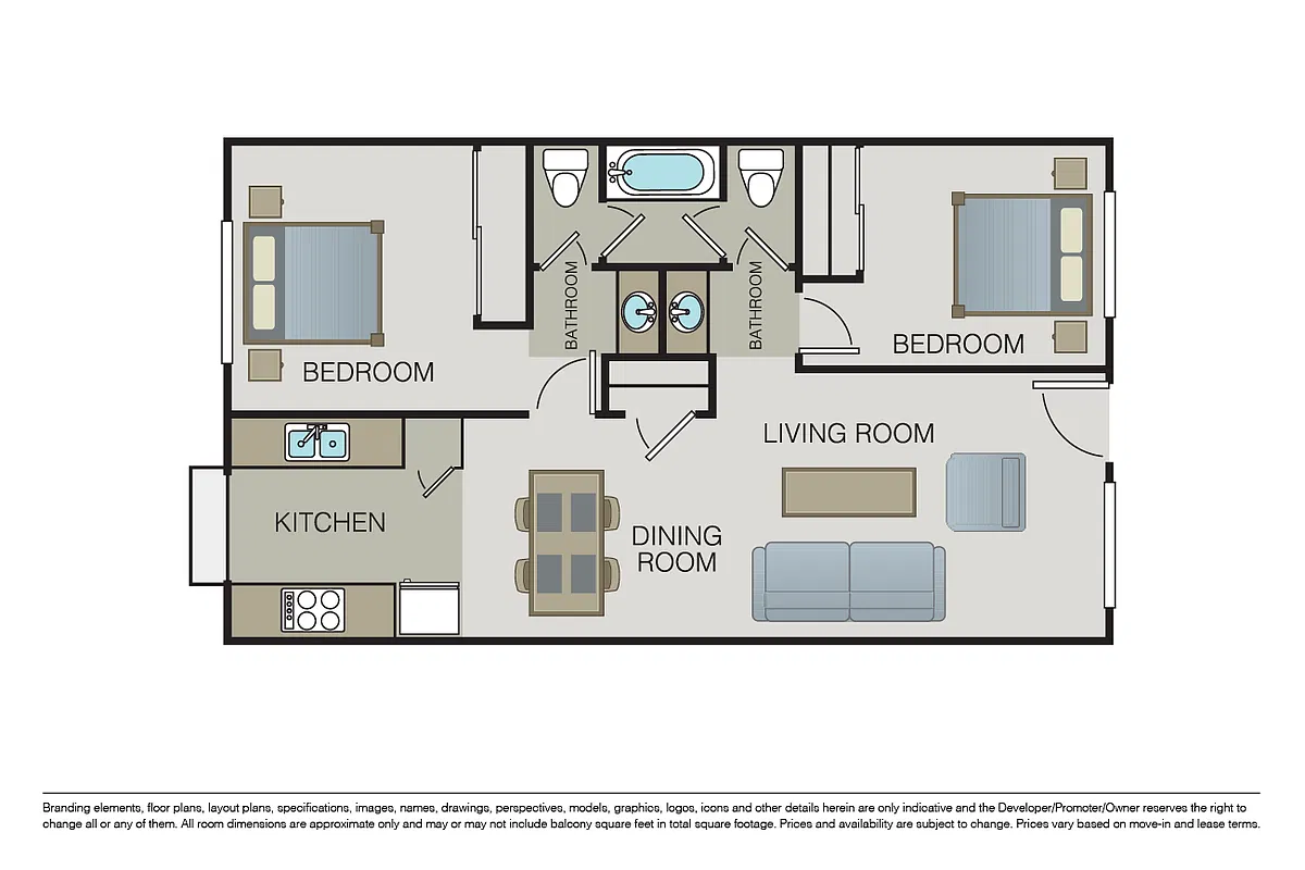 Floor plan Plan 2C