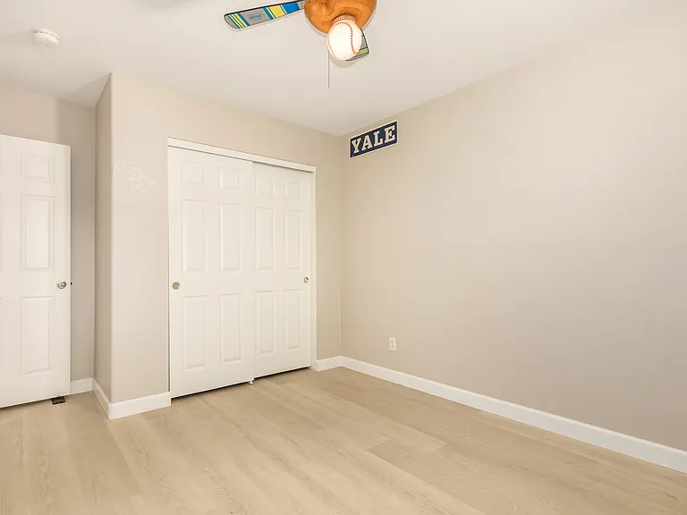 Bedroom 3 and Closet