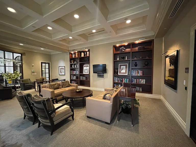 Lobby and community spaces.
