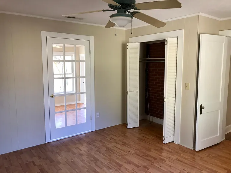 Bedroom next to office.