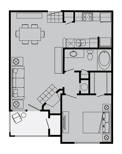 Floor plan A