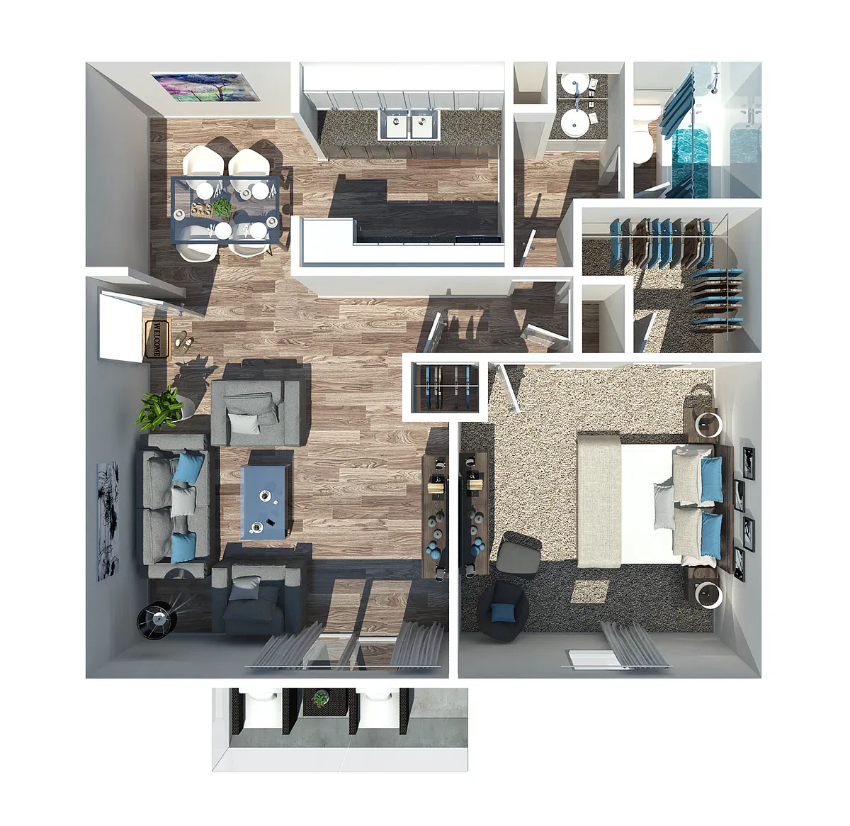 Floor plan Hermitage