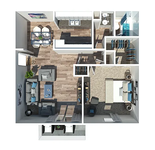 Floor plan Hermitage