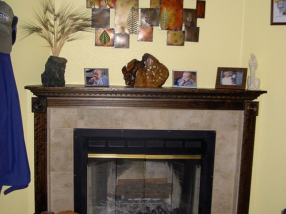 Great room fireplace